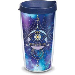 Tervis Tumbler 16 Oz Cup Eye Written in the star Slide Lid Double Wall Insulated